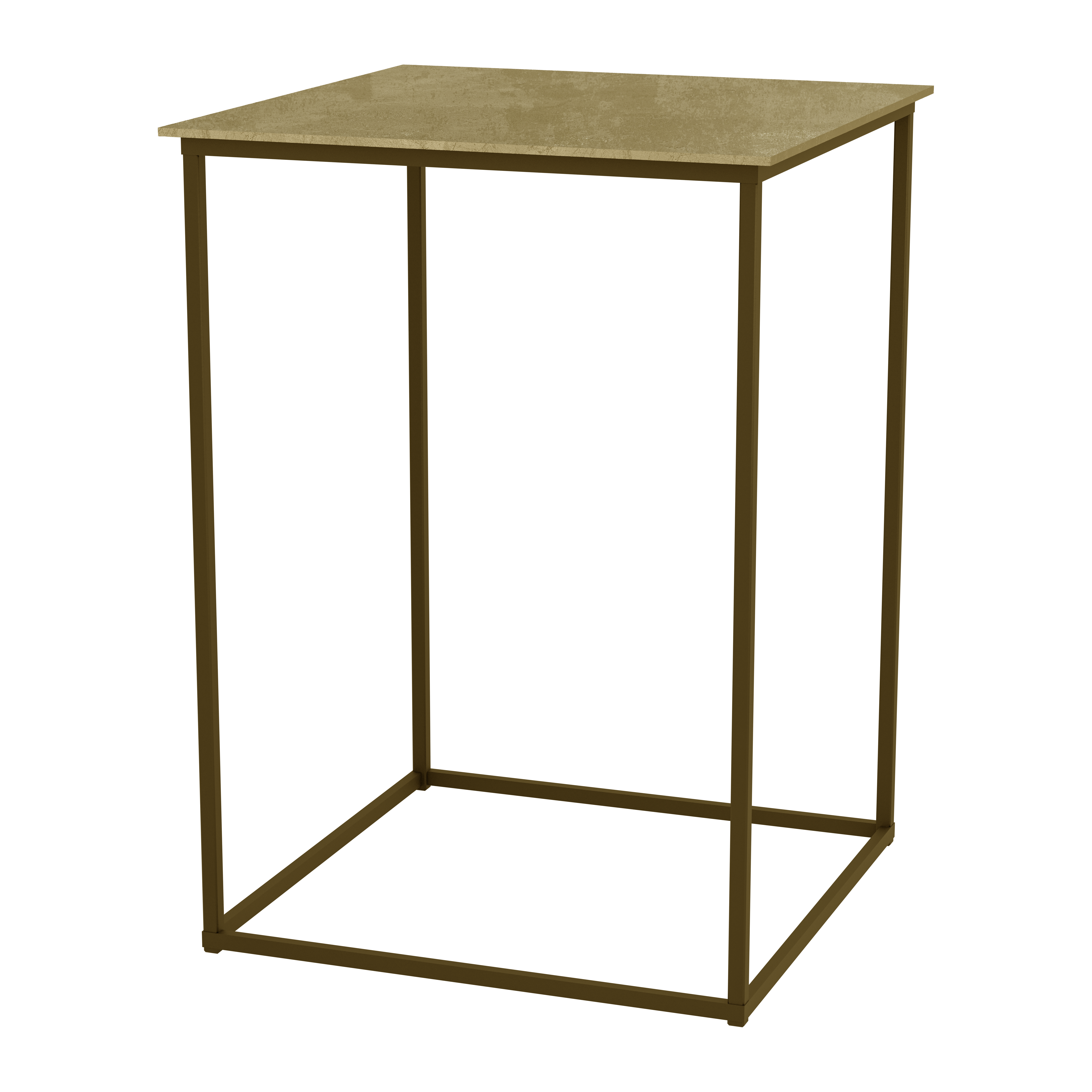 AGHLEAM lerakóasztal arany