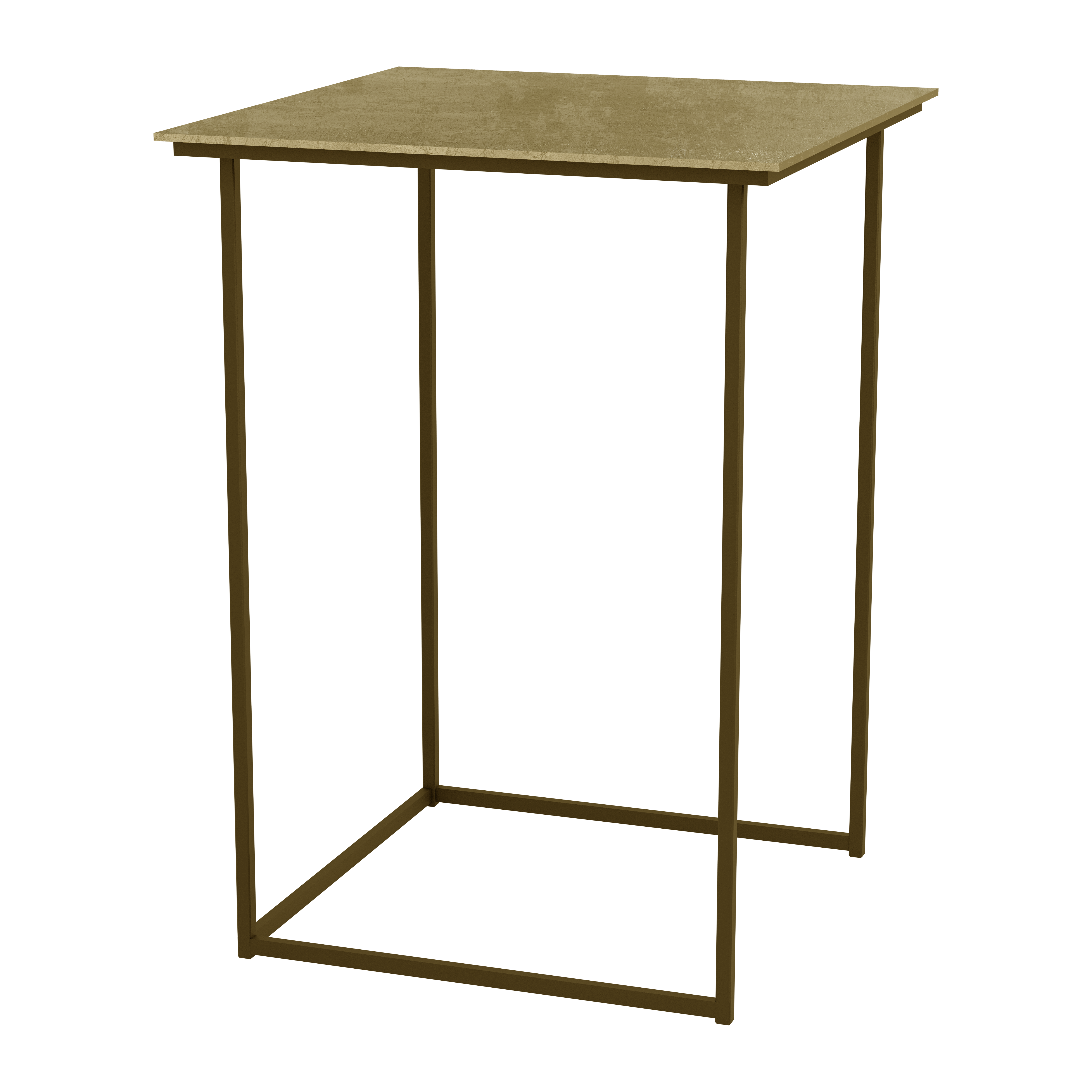 AGHLEAM lerakóasztal arany