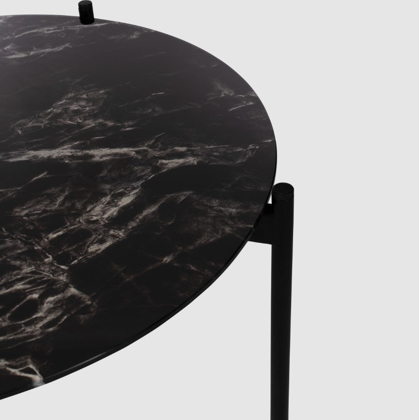 IFASINA lerakóasztal fekete 424565