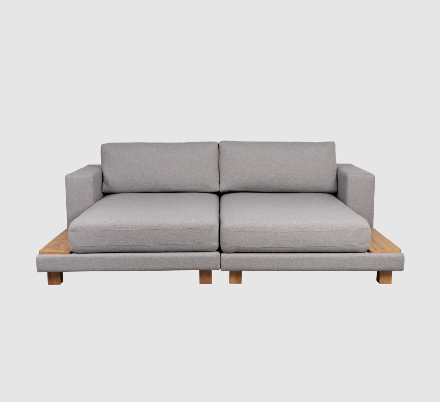 MAASUPA kanapé világos szürke