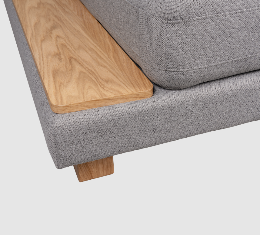 MAASUPA kanapé világos szürke