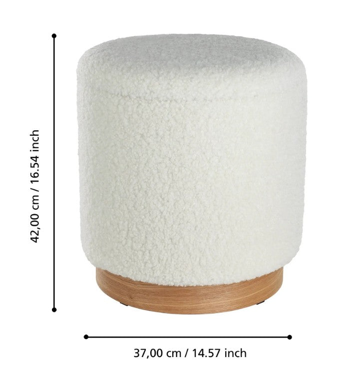 MASHIKE Teddy ülőke szett fehér