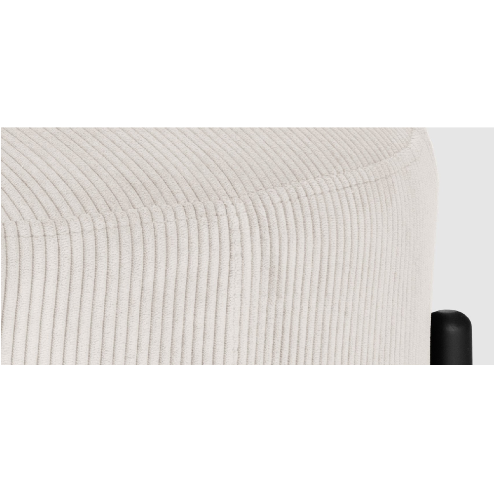 MANIRENJA fotel bársony-fehér