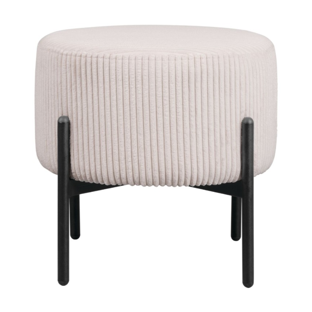 MANIRENJA ülőke bársony-fehér