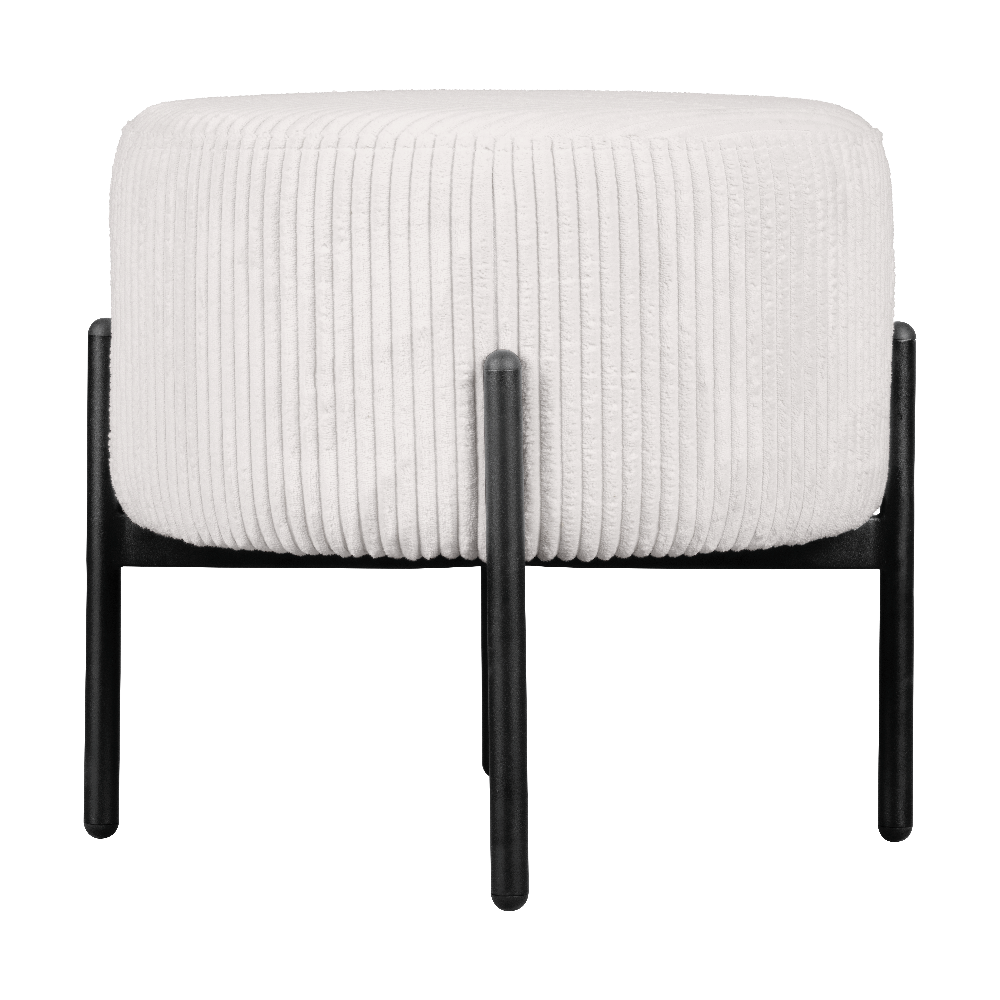 MANIRENJA ülőke bársony-fehér