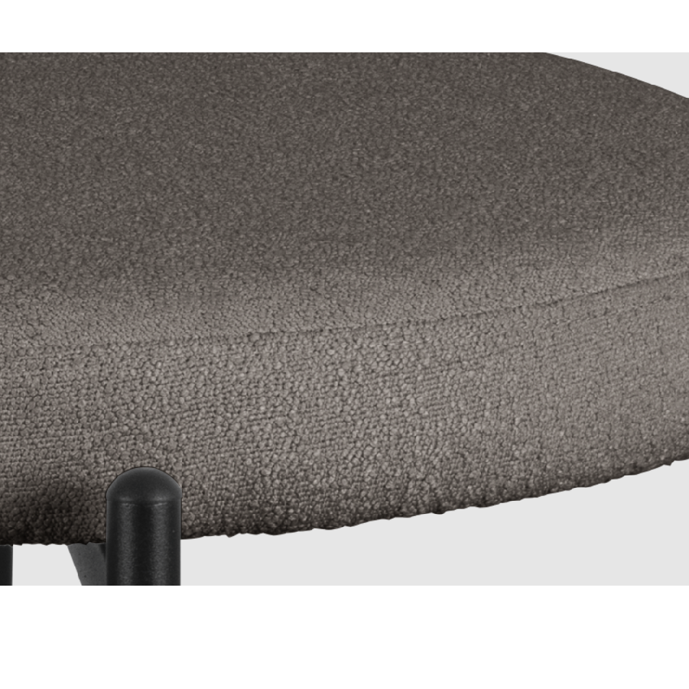 MANIRENJA háttámlás bárszék szürke