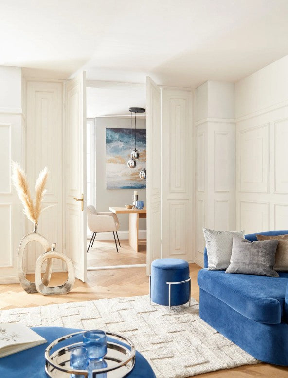 MASHIKE ülőke kék/ezüst