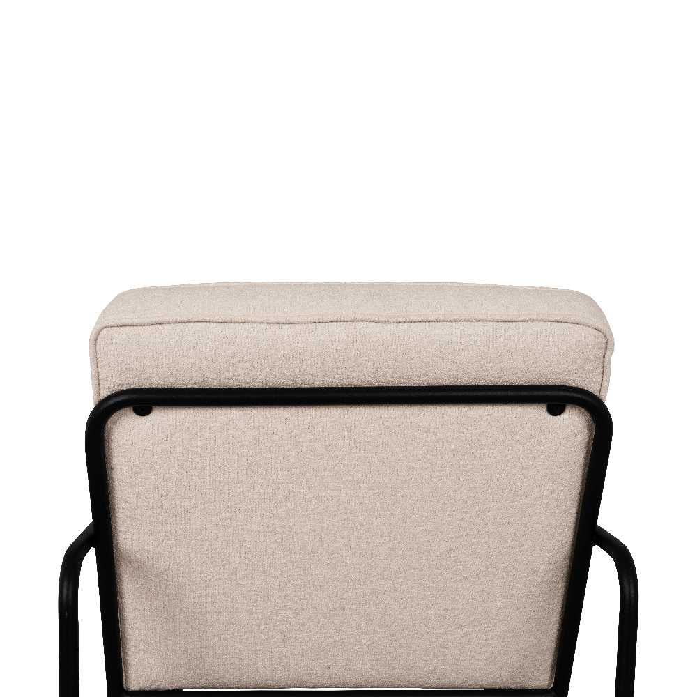 PAKOTKUARA fotel boucle krém