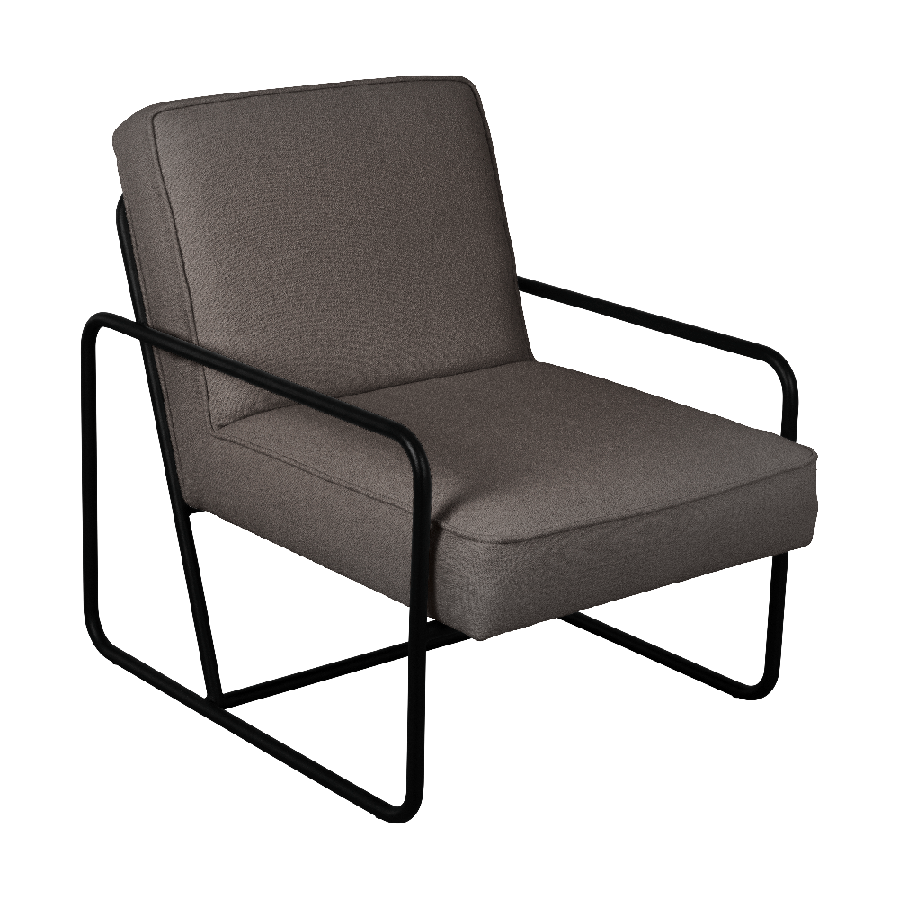 PAKOTKUARA fotel boucle szürke