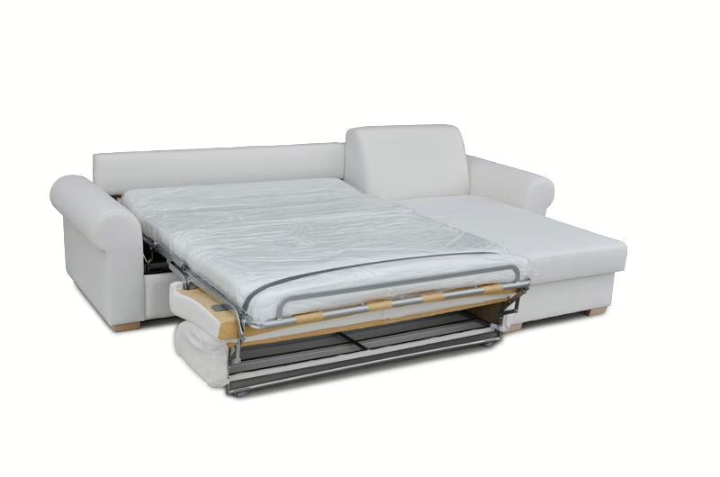 TINA L-alakú fémmechanikás kanapéágy