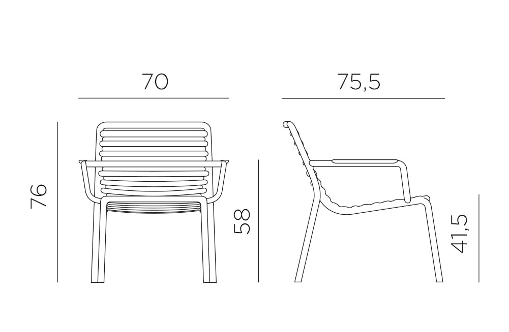 NARDI DOGA RELAX szék