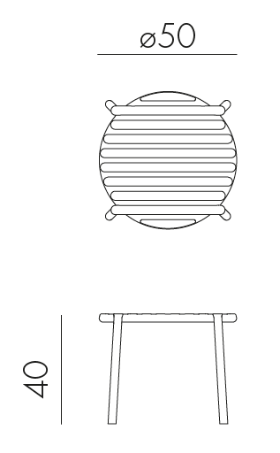 NARDI DOGA kisasztal