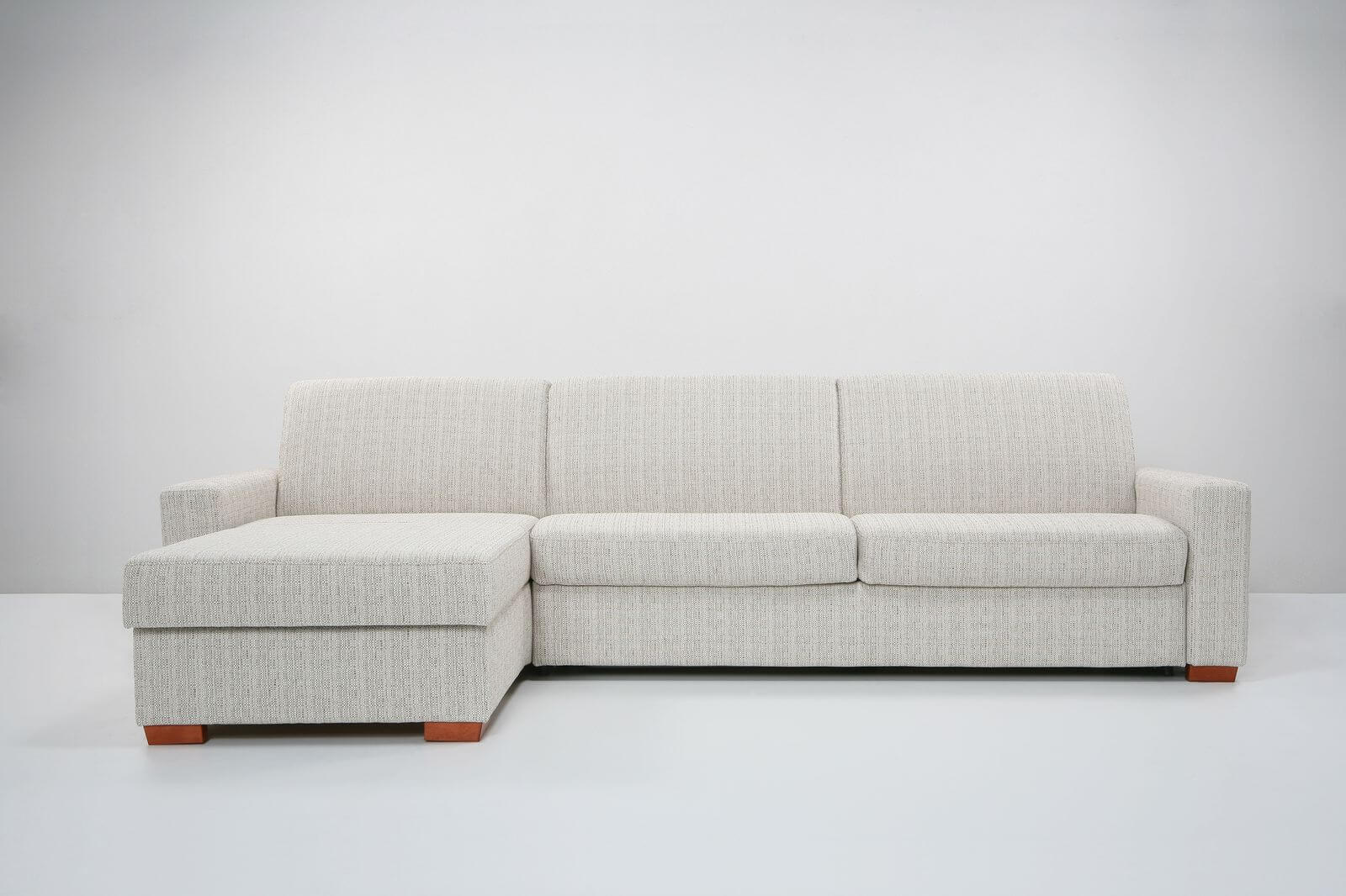 NINA L-alakú fémmechanikás kanapéágy